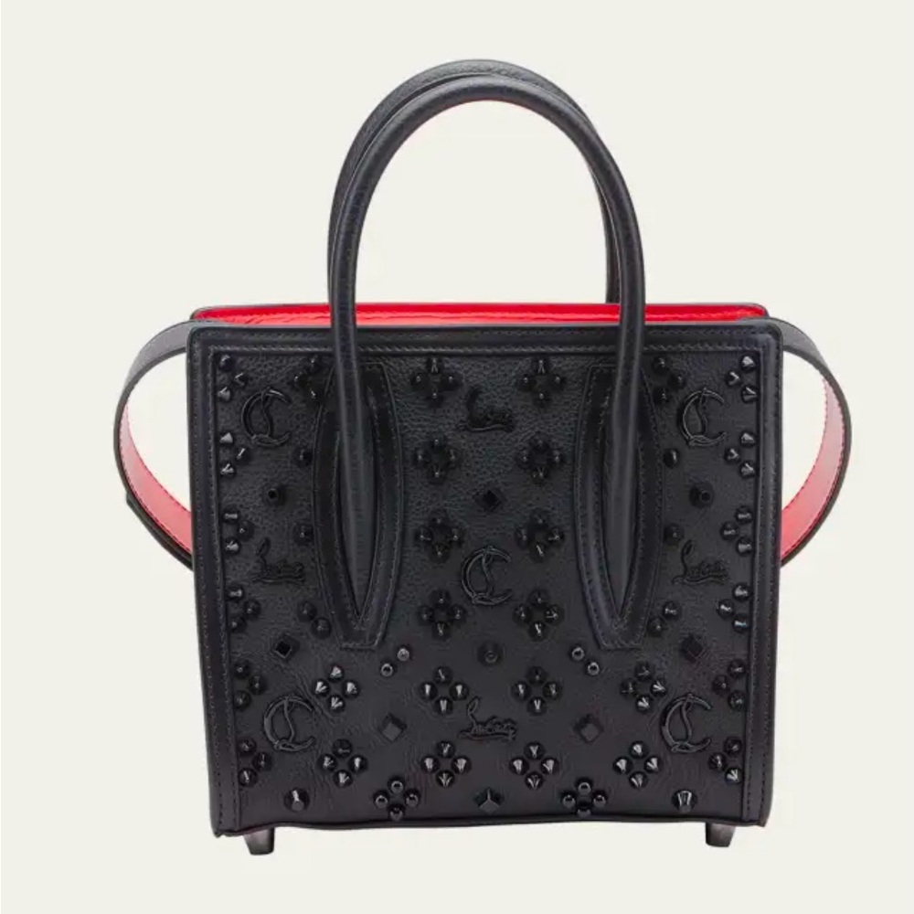 Christian Louboutin Black and Red Mini Bag